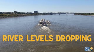 Mississippi River levels nearing historic lows