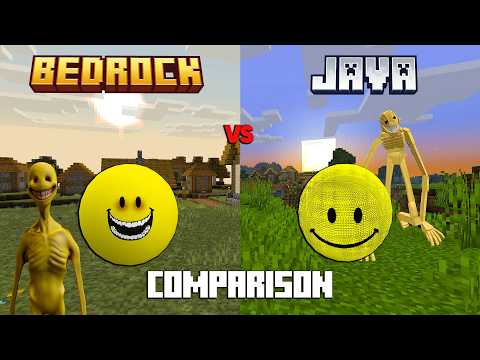 VERITY Bedrock vs Java Comparison (minecraft mod)