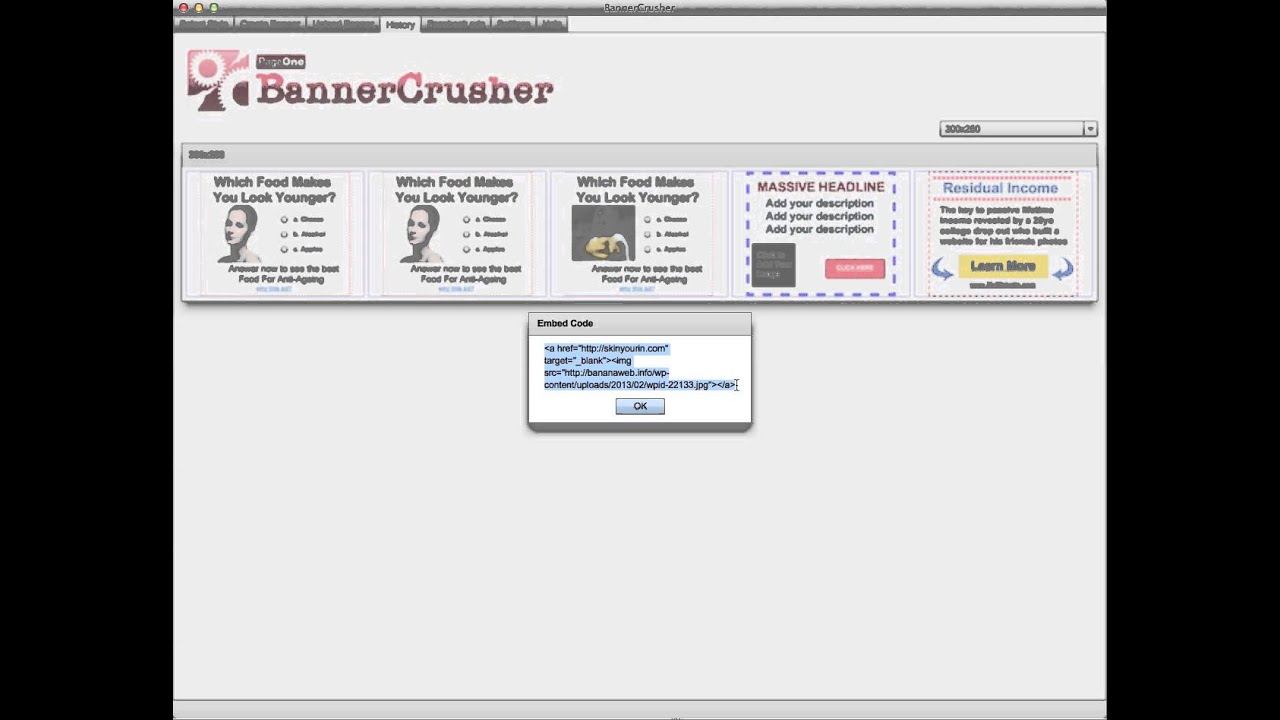 Bannercrusher Banner Creator For Cpa And Paid Traffic