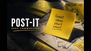 Post-it Notes Advertisement (Spec Commercial) | Portfolio Project