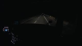 Relaxing Truck Driving ASMR Passenger at Night with Oldies Music