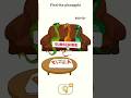 Find The Pineapple Dop2 (Delete One Part)#shortsviral #viralvideo #dop2game #shorts