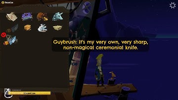 Return to Monkey island-Find a tree to make a mop