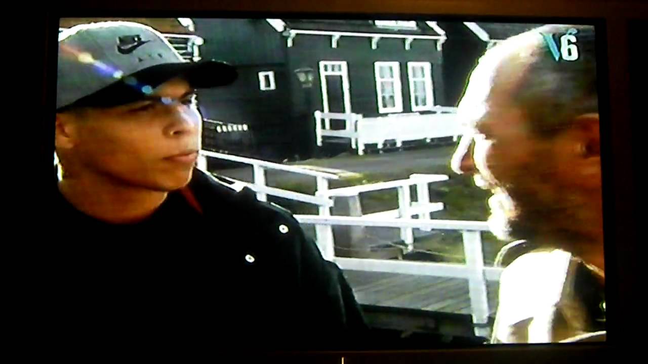 Harry Vermeegen Met Ronaldo In Volendam