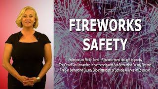 City of San Bernardino Fireworks Safety 2023