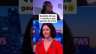 Bardella tells Manon Aubry of LFI some home truths! #france #bardella #lfi #nationalrally