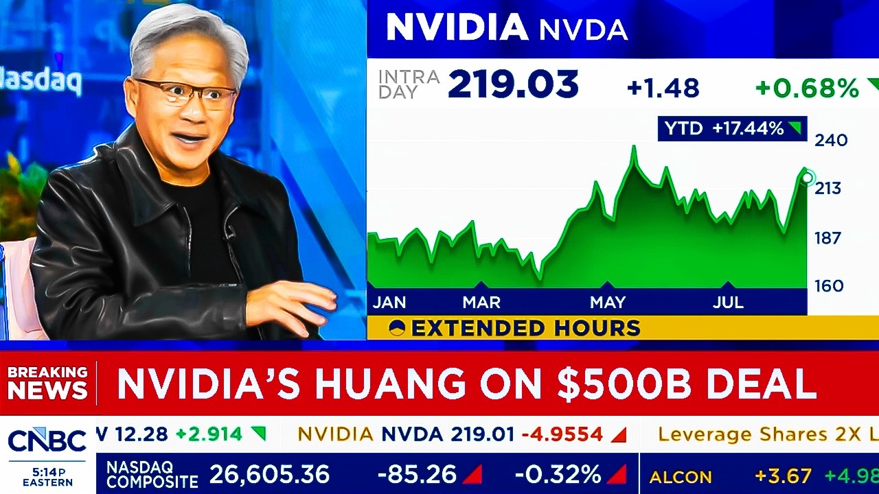 NVIDIA's Jensen Huang & Partners Today On NVIDIA $500B Partnership, Micron, SK Hynix - NVDA Update