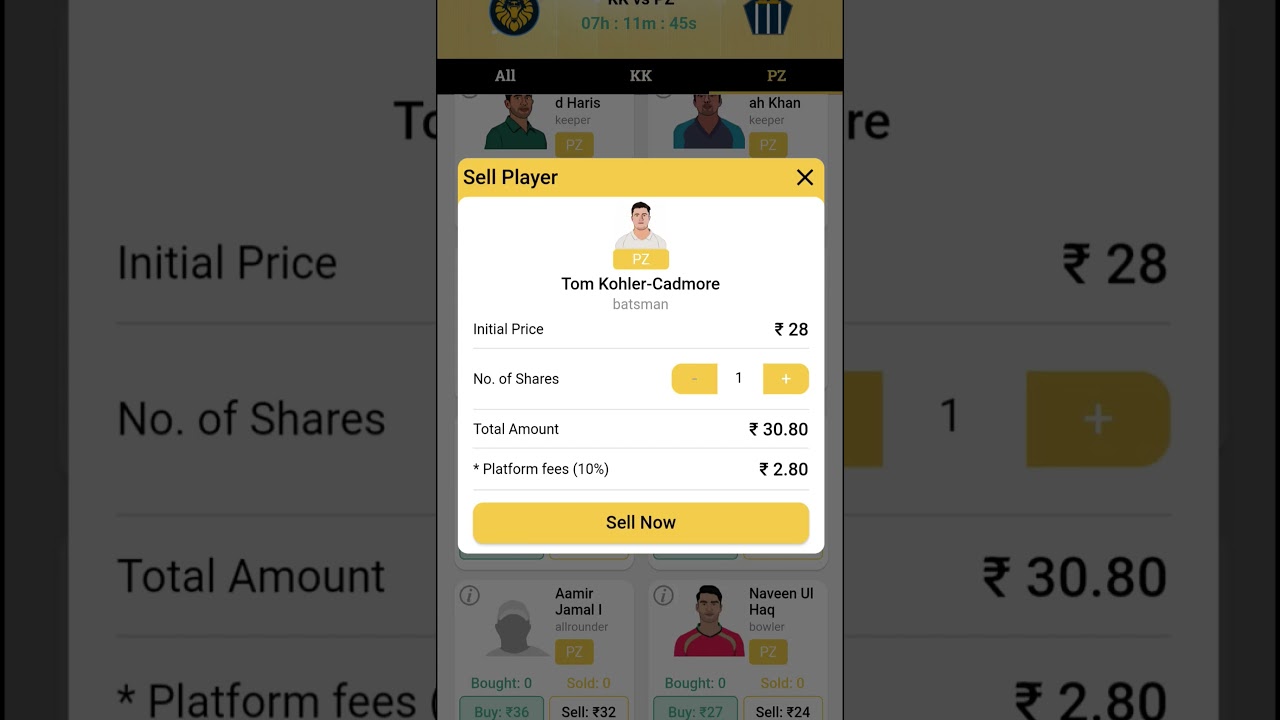 KK VD PZ MATCH BEST EXCHANGE 22 BUY/SELL PICKS