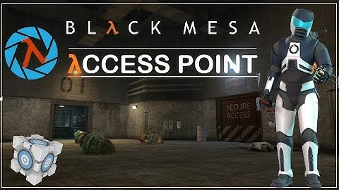 Black Mesa: Single Player Map Showcase #7 - Access Point.