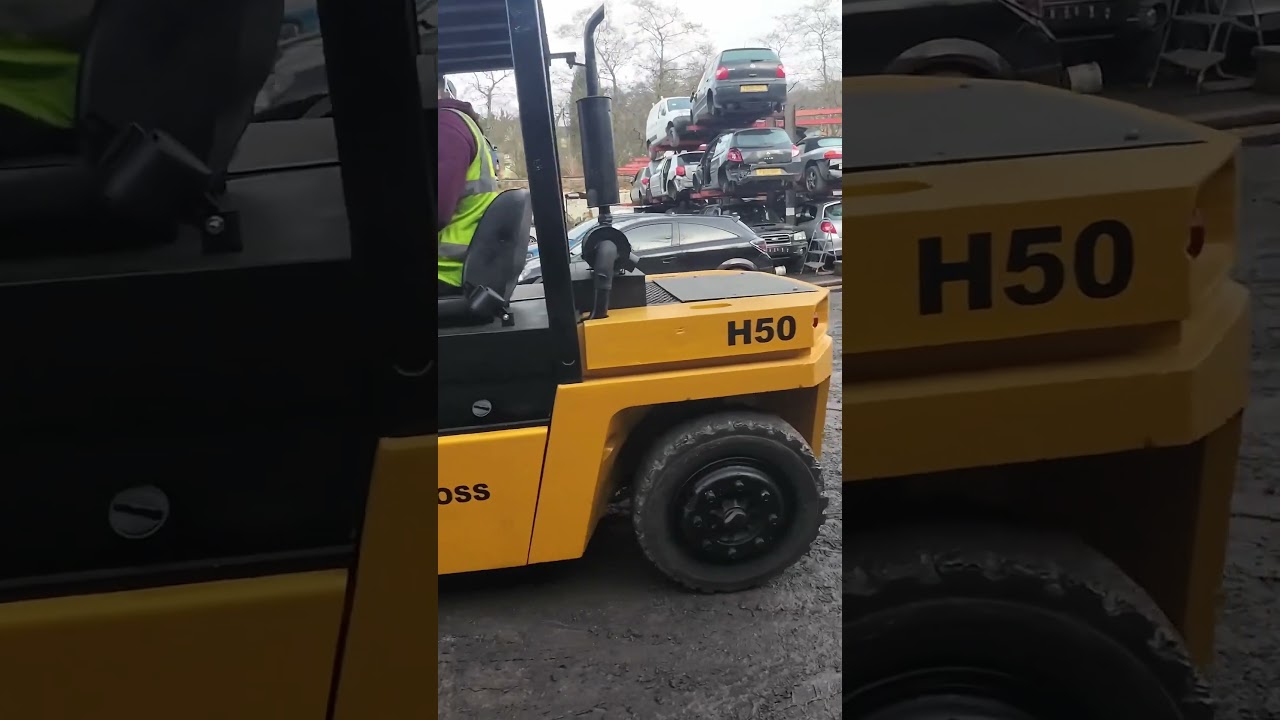 New forklift gets delivered! 