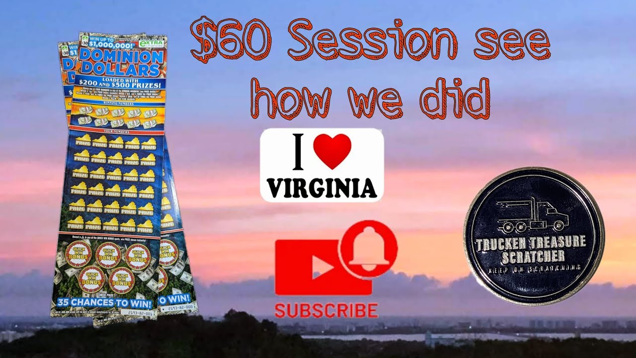 Virginia lottery 60 Session hope to win YouTube