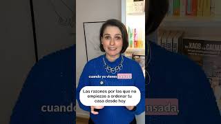 ¿Te cuesta poner orden en casa y no sabes por dónde empezar? Apúntate aquí: https://bit.ly/4nyBELF