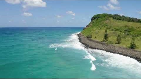 Beach Cliff Rocks | 4K Quality | 100% FREE STOCK VIDEO