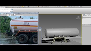 Tutorial on Modeling & Texturing a Oil Truck Container in 3dsmax ( Part 2)