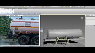 Tutorial on Modeling & Texturing a Oil Truck Container in 3dsmax ( Part 2)