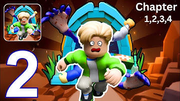 Parkour Escape Obby Run - Chapter 1,2,3,4 Full Gameplay Walkthrough Part 2 (Android, iOS)