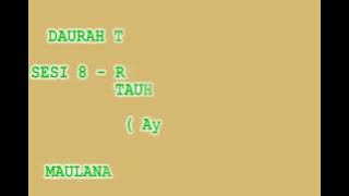 Daurah Tafsir 2016 - Sesi 8 - Perbahasan Tauhid & Syirik [7-20]- Maulana Hadi