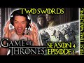Two swords  game of thrones 4x1 first time watching reaction