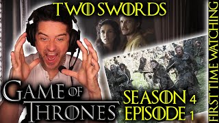 Two Swords | GAME OF THRONES [4x1] (FIRST TIME WATCHING REACTION)