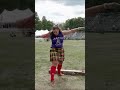 Women's Stone Throw at Fergus Scottish Festival and Highland Games