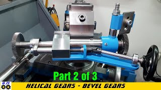 Lathe - Helical Gear - Bevel Gear - Part 2 of 3 by  'Hobby lathe'Maurizio Guidi 4,918 views 9 months ago 28 minutes