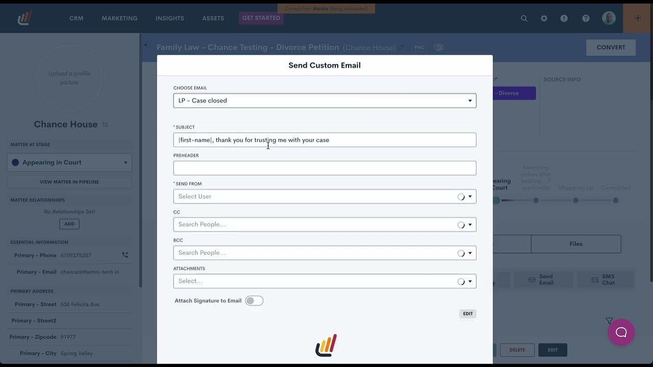 Send Email Quick Action Toolbar YouTube