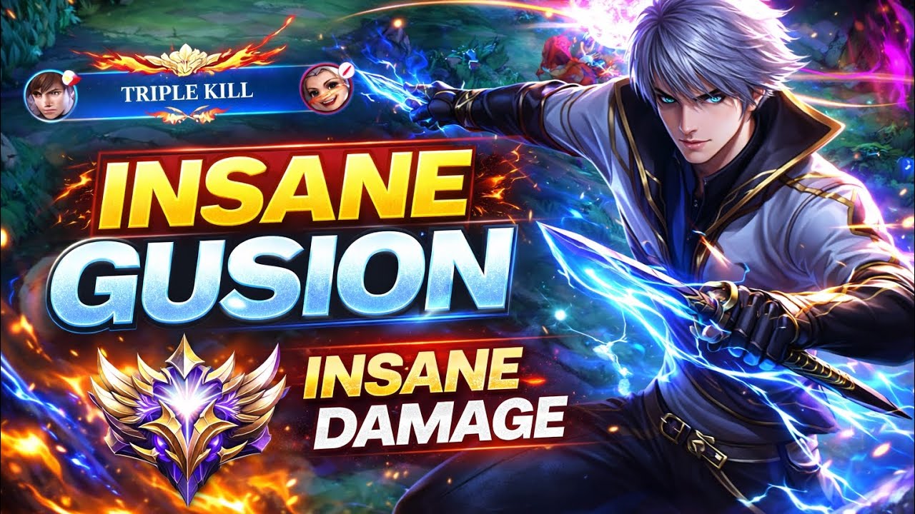 INSANE DAMAGE GUSION 😱 ONE COMBO DELETE!