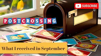 What I received in September
