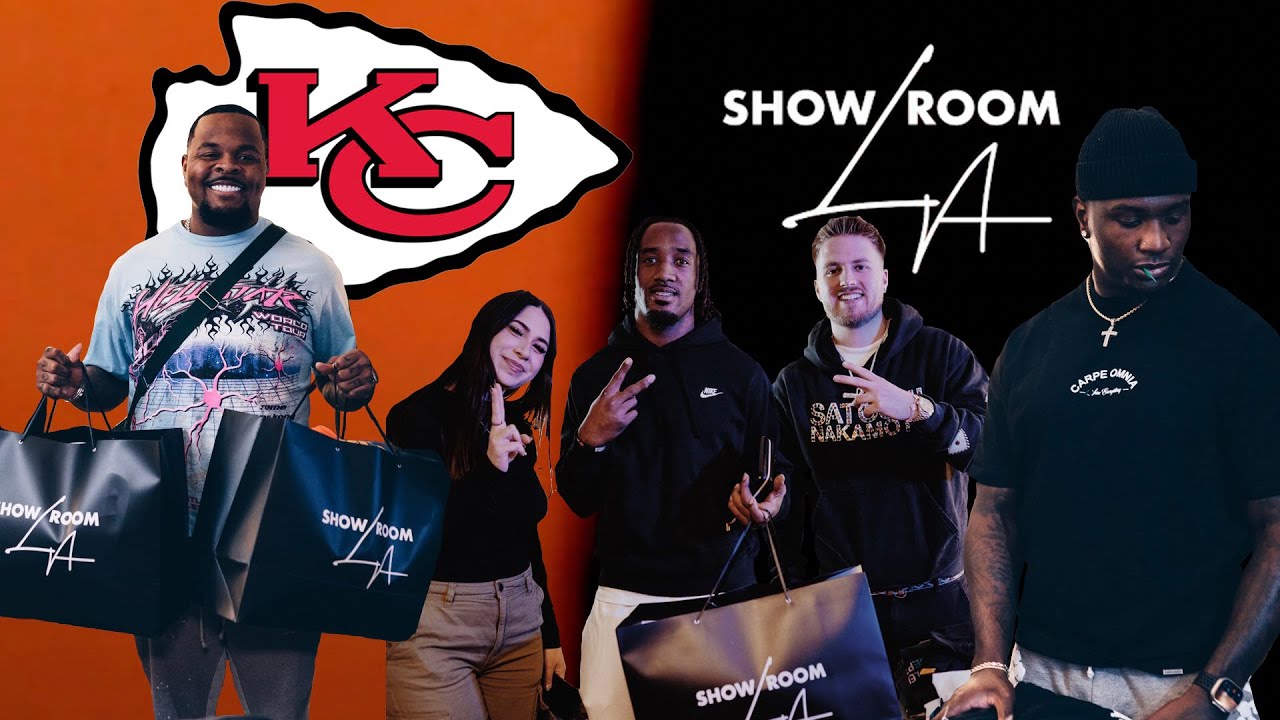 Kansas City Chiefs Shop Exclusive Designer Clothing & Sneakers w/ Showroom LA