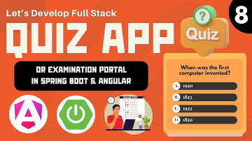 Signup Page & Reactive Form with Validations | Quiz App or Exam Portal | Spring Boot & Angular | #8