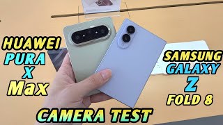 Huawei Pura X Max Vs Samsung Galaxy Z Fold 8 Top 5 Differences | Pro's & Con's | Camera Test!