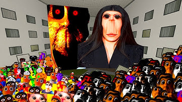 OBUNGA BIG BOSS VS Too Much Ultimate Nextbots (part2) in Garry