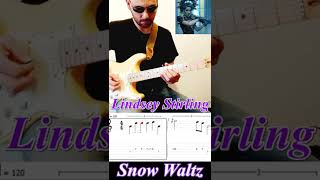 Lindsey Stirling - Snow Waltz РУКОВОДСТВО EZ Guitar1 #shorts