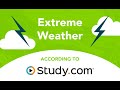 Extreme Weather Facts and Trivia | Nature and Weather (According to Study.com)