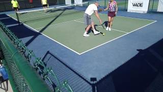 Dhp pickleball Fall Brawl Gold Medal Match 4 0 50 First game of finals