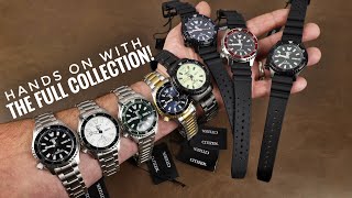 The New Citizen Promaster Automatic Divers  Hands On With The  Collection
