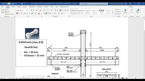 Modelling Steel-Concrete Composite bolted connection (column and end-plate design) - Part 6