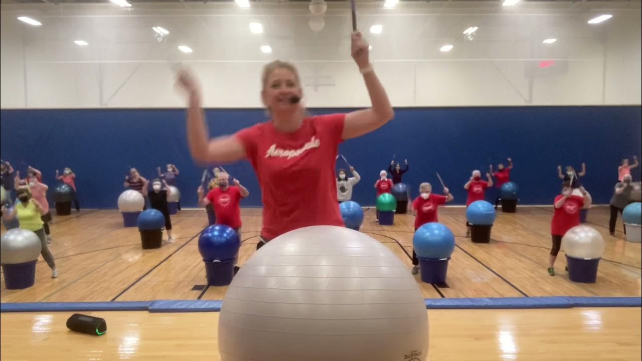 Waupaca Senior Center Cardio Drumming Another One Bites the Dust