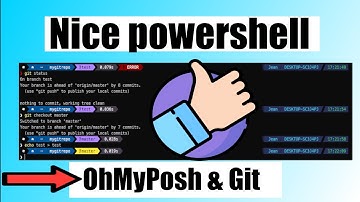 Powershell customization with Oh My Posh and Posh-git