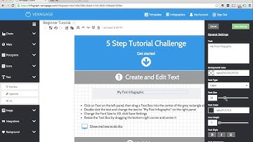 Adding Text to your Infographic