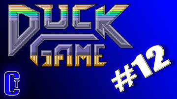 Duck Game #12  with CucumberWang + SmartDonkey + Noytron - Custom Maps