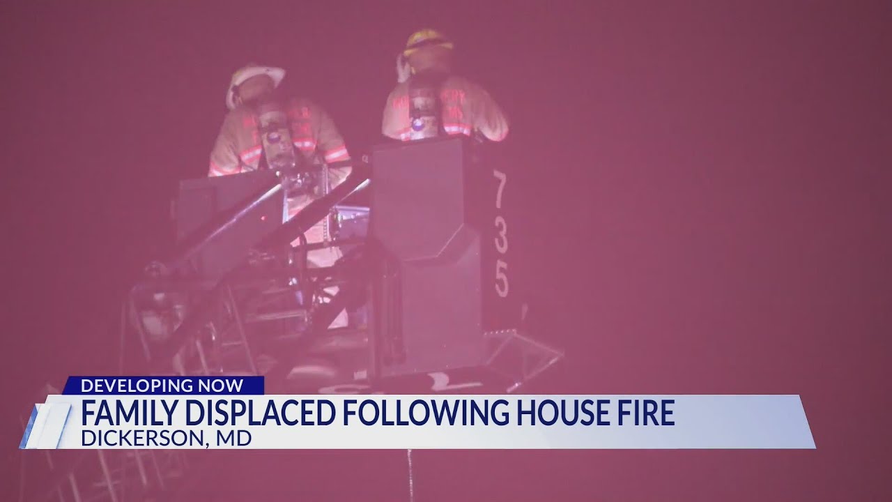 Montgomery County family displaced after house fire