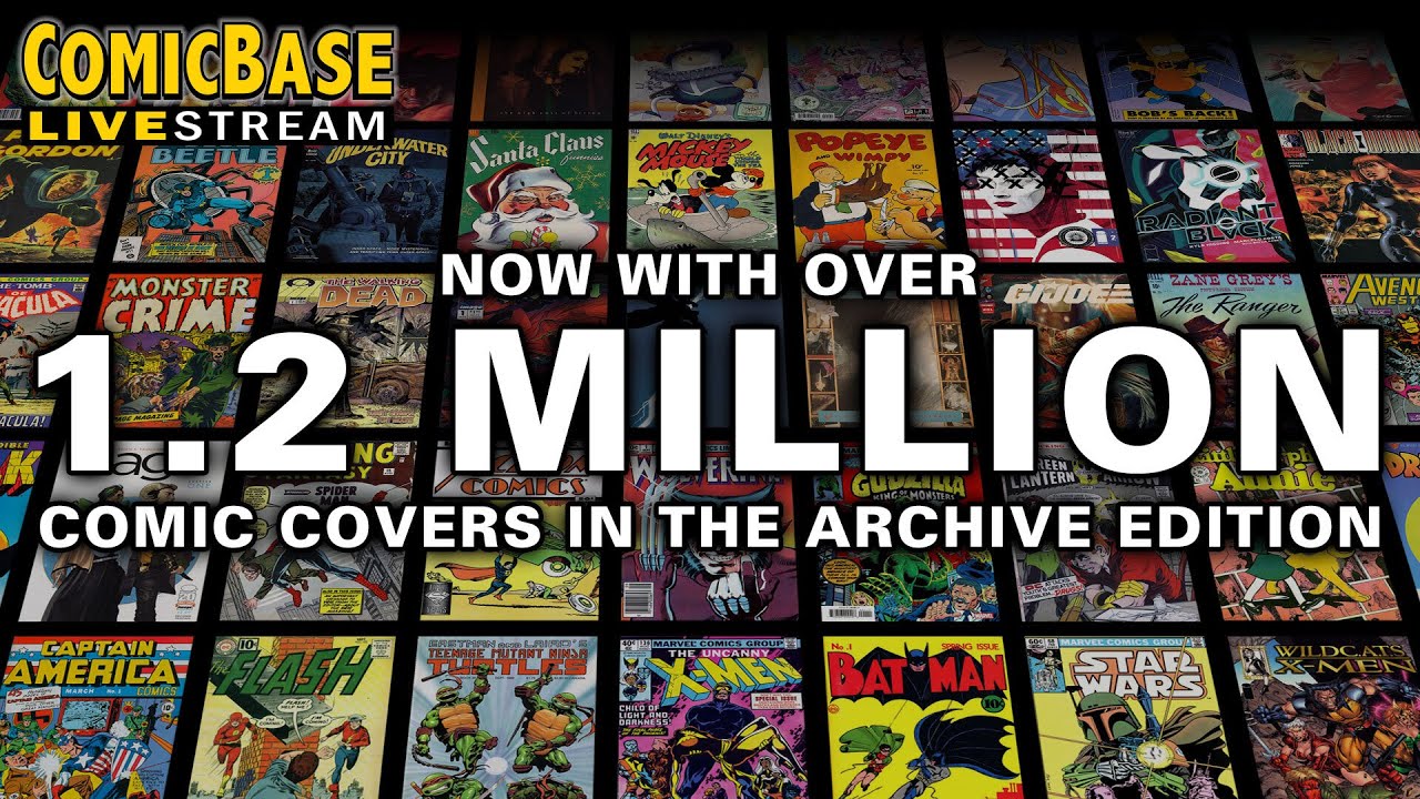 ComicBase Livestream #236: 1.2 Million Covers! - YouTube