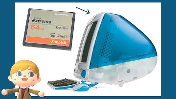 How to install an SSD on your iMac G3 SL (CompactFlash)