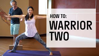 Yoga Poses with Bryan Kest: How to do Warrior 2