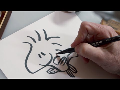 I Love スヌーピー The Peanuts Movie 特別映像 ウッドストックの描き方 Youtube