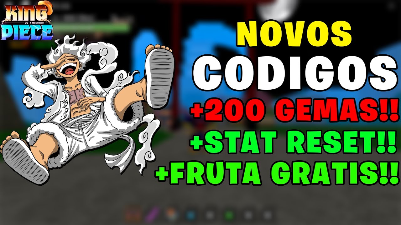 50 GEMAS GRATIS! NOVOS CODES no KING LEGACY UPDATE 4 