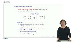 Operations with matrices | 8/14 | UPV Operations with matrices | 8/14 | UPV
