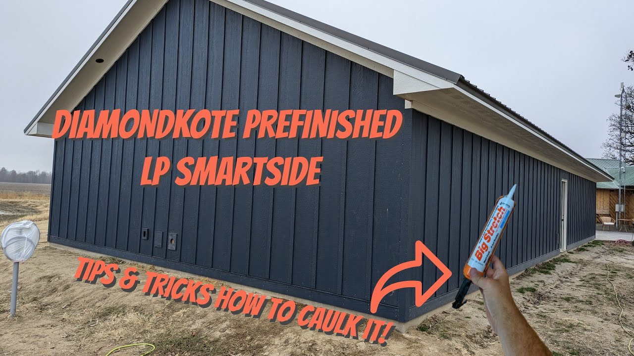 How To Caulk Touch up DiamondKote Prefinished LP Smartside Siding how-to-caulk-touch-up-diamondkote-prefinished-lp-smartside-siding