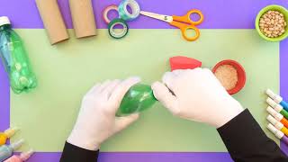 Instructions for making homemade percussion instruments (Topic 4 - Music Textbook 6 Canh Dieu) screenshot 1